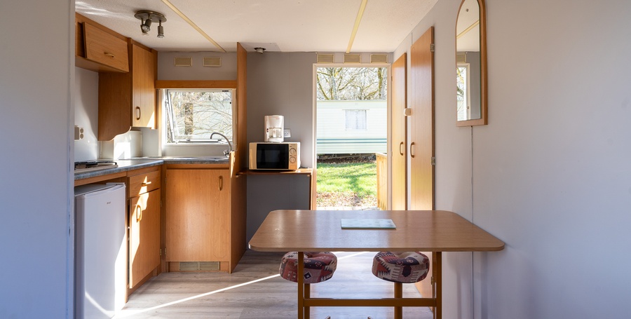 Camping Les Paillotes - Mobile-Home COMPACT - Salon