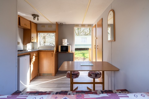 Camping Les Paillotes - Mobile-Home COMPACT - Salon